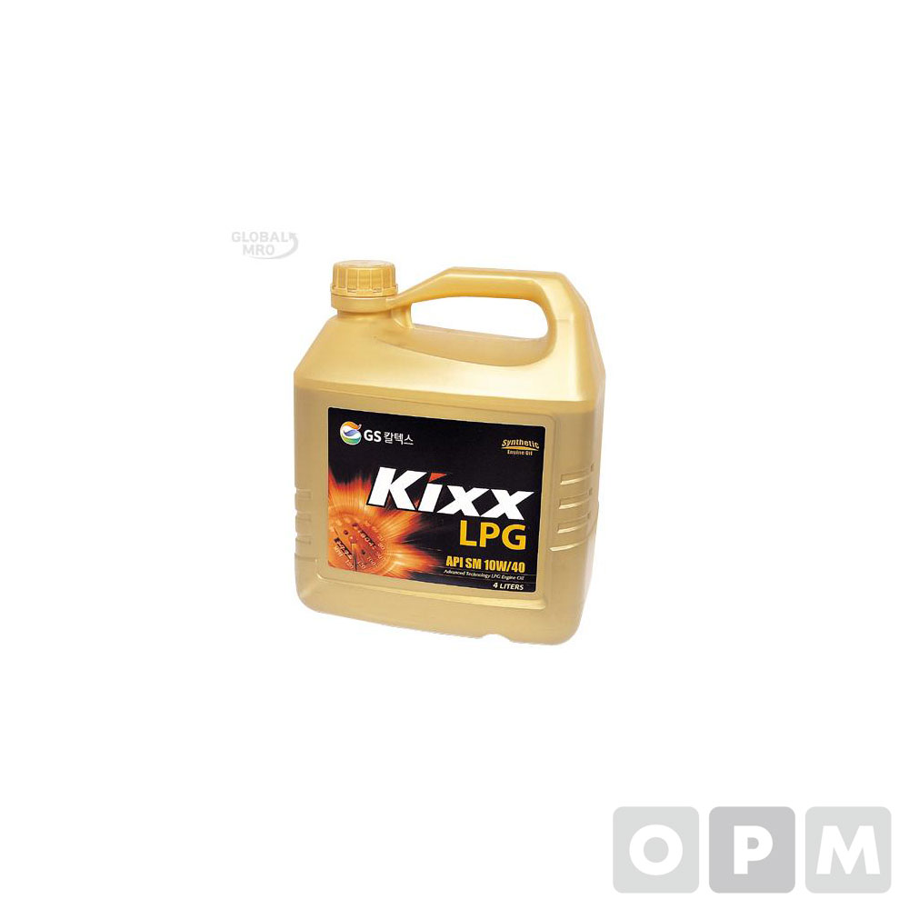 GS칼텍스 엔진오일(LPG) Kixx LPG API SP 10W-40_4/4L 1EA