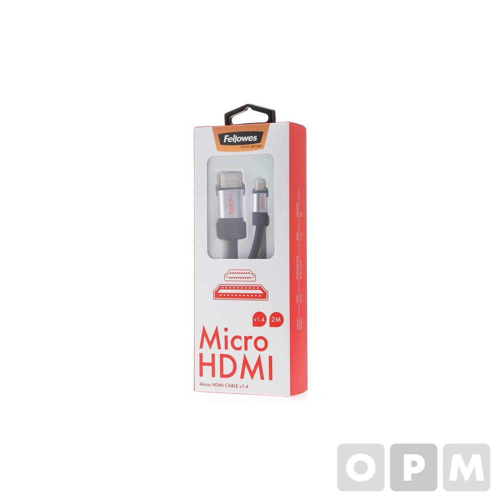 펠로우즈 Micro-HDMI 케이블 v1.4 / 2M