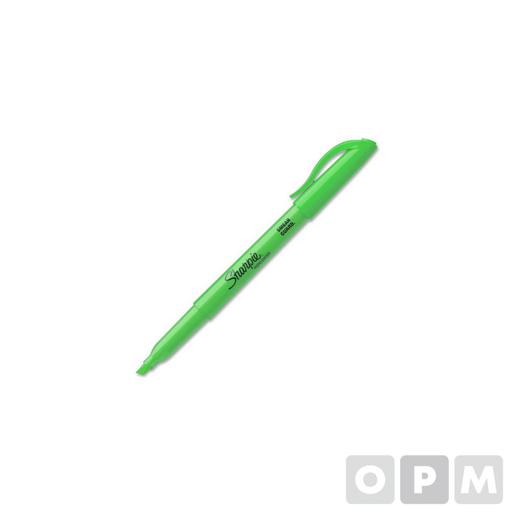 샤피 포켓 형광펜(녹색 SF27026A)