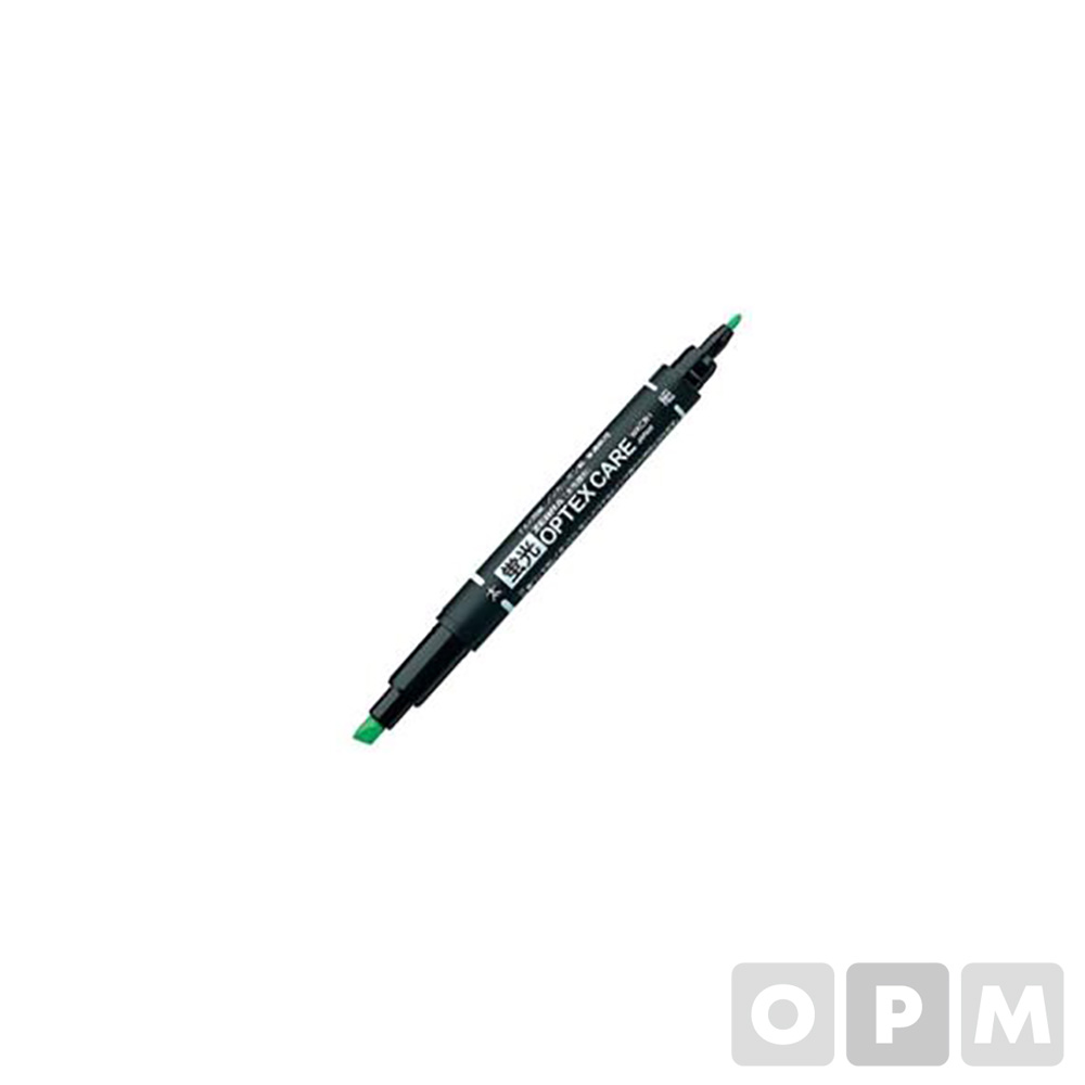 제브라 옵텍스케어 형광펜 0.8mm 4.0mm 녹색 WKCR1-G