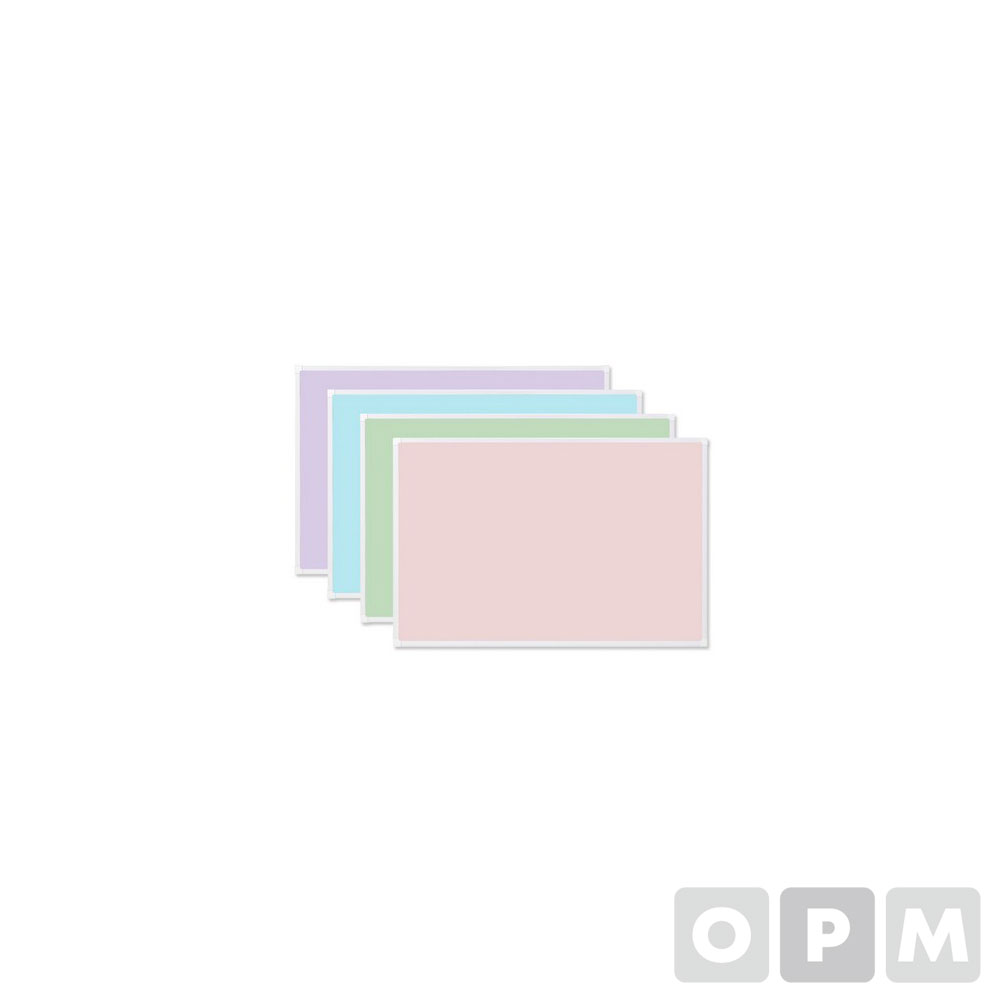 더슬림 자석 칼라보드 470x345mm 핑크(470x343x10)