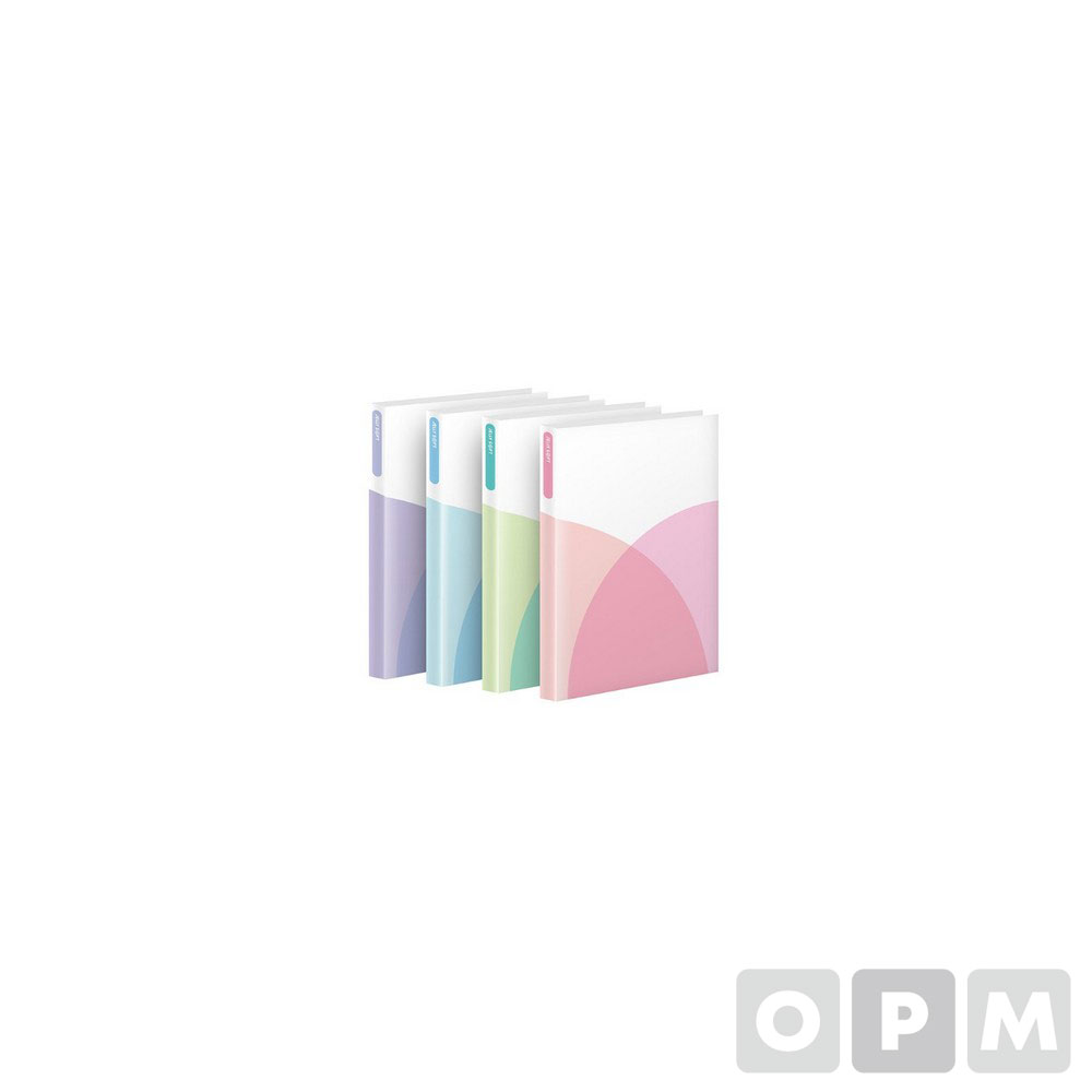 젤리소프트 포켓클리어북 40P JS400-7 분홍 A4