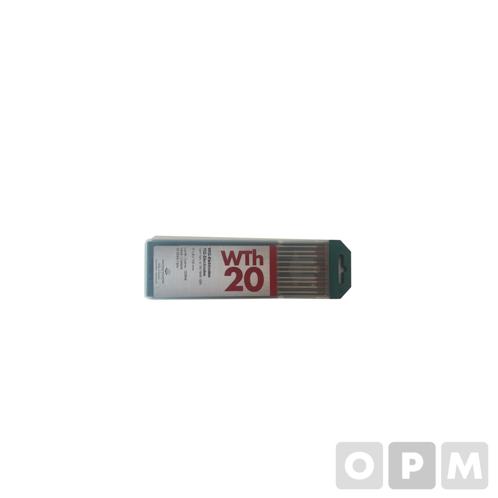 WOLFRAM WTh20-2.4G 텅스텐봉(토륨/적색) 10EA