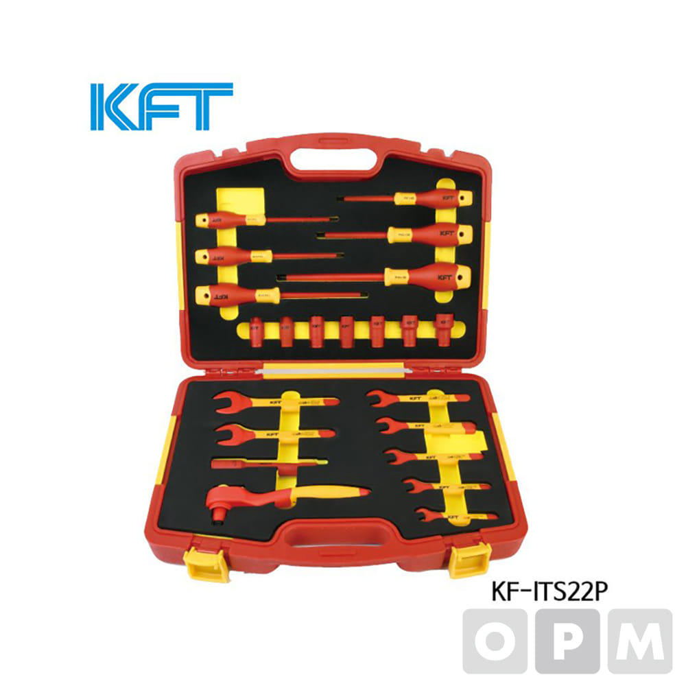 KFT절연공구 절연공구세트 KF-ITS22P 절연공구 22종