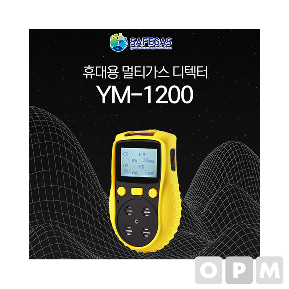 SAFEGAS 복합GAS측정기 YM-1200 확산식 GAS 디렉터