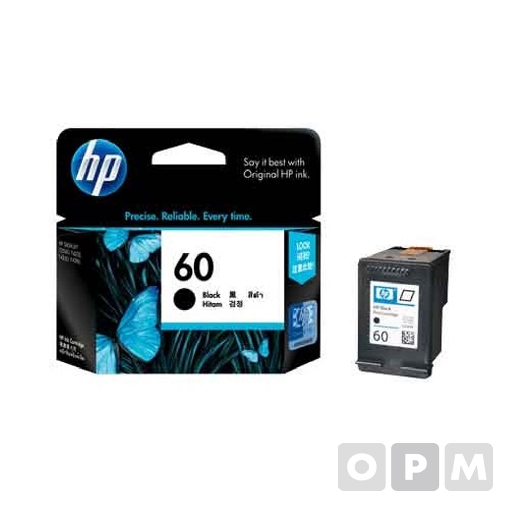 HP 잉크 CC640WA(NO,60) /검정/200매 /1EA