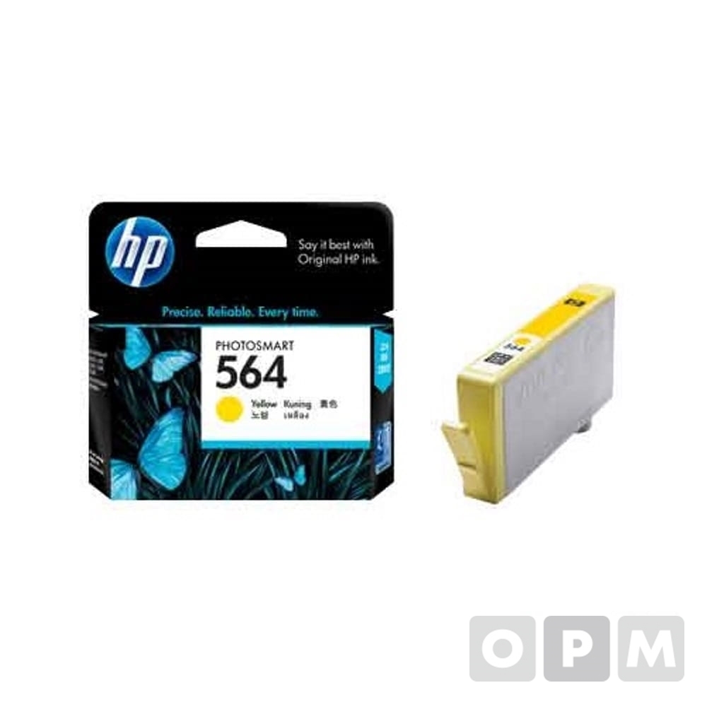 HP 잉크 CB320WA(NO.564) /노랑/300매 /1EA
