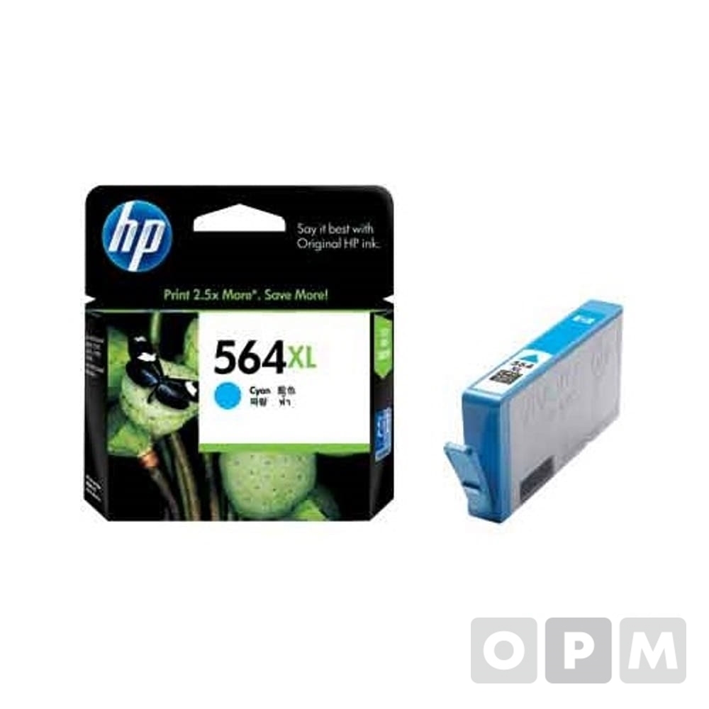 HP 잉크 CB323WA(NO.564XL) /청색/750매 /1EA