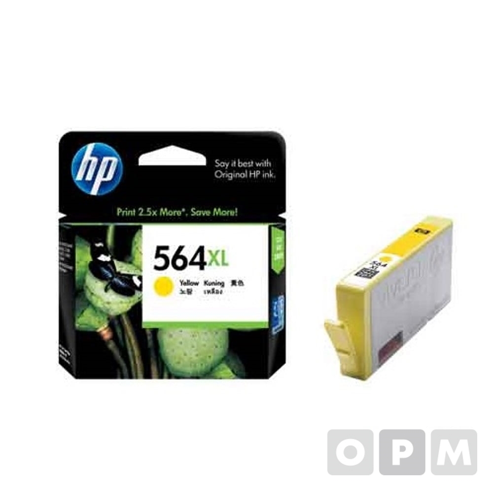HP 잉크 CB325WA(NO.564XL) /노랑/750매 /1EA