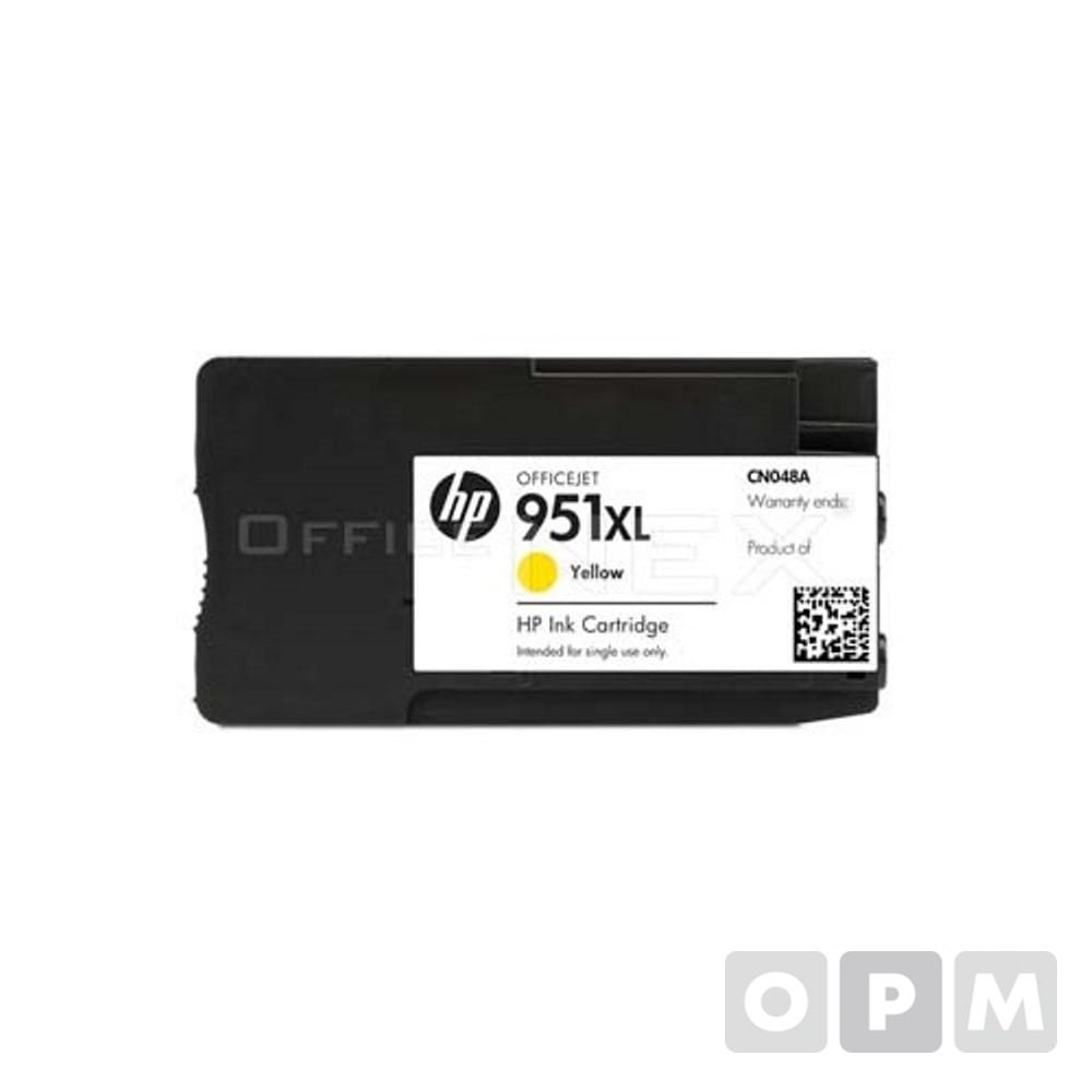 HP 잉크 CN048A(NO. 951XL) /노랑/대용량/1,500매 /1EA