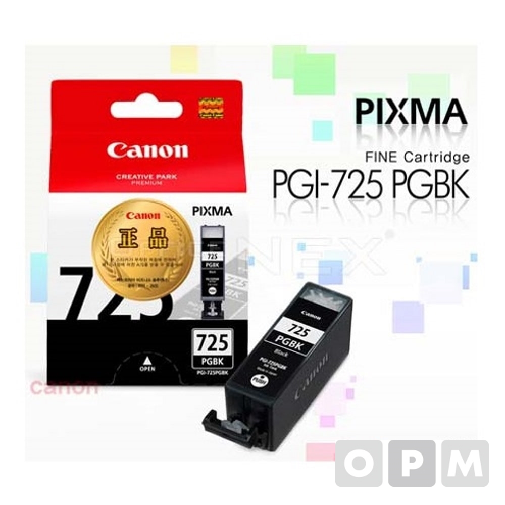 캐논 잉크 PGI-725PGBK /검정 /1EA