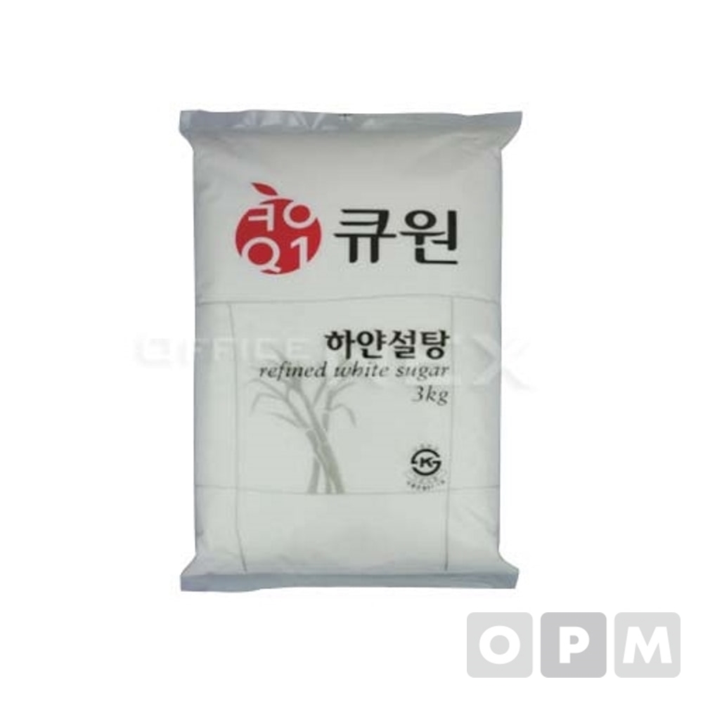 삼양사 큐원설탕(정백당3KG)