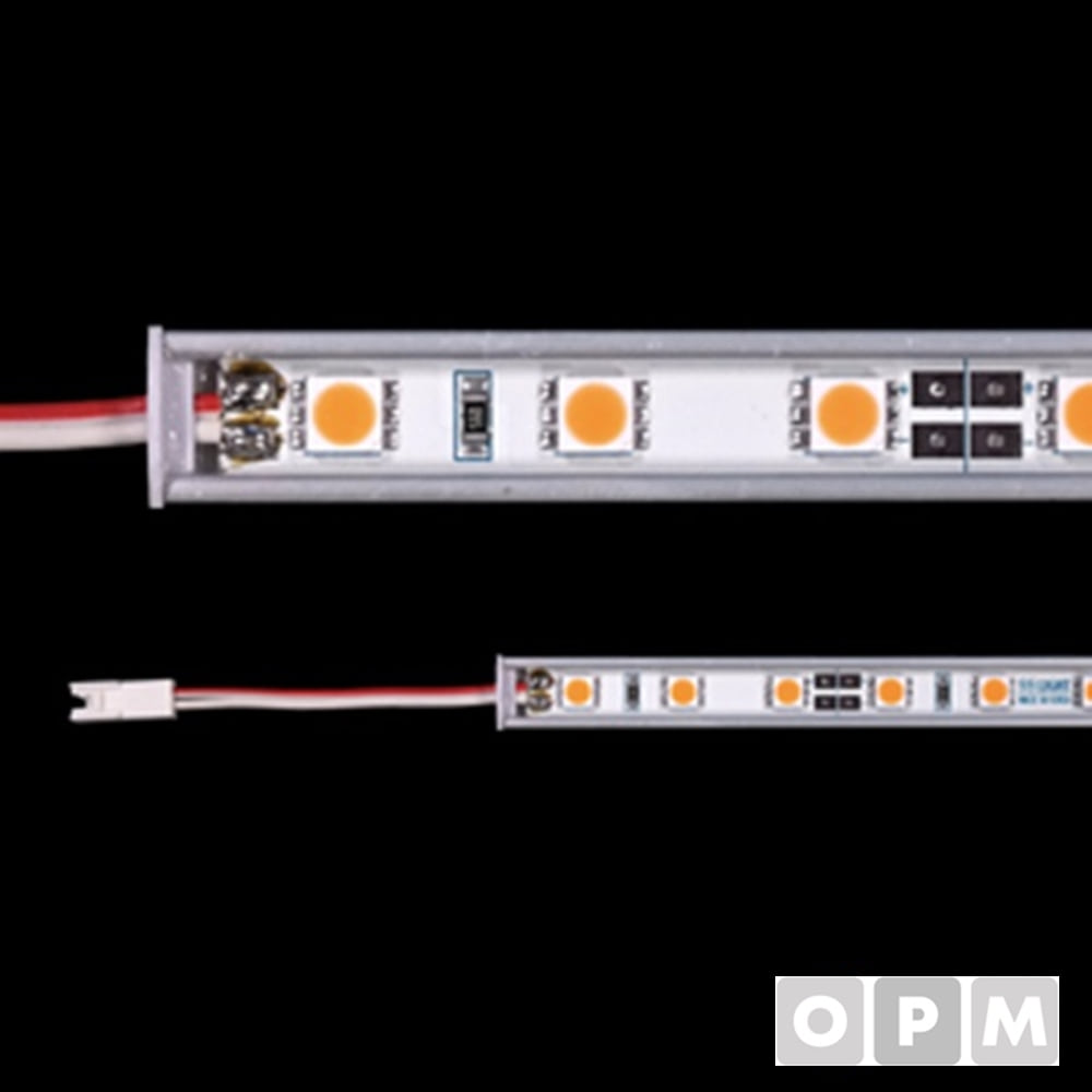 LED PCB바(100CM 방열판O) 전구색-리드선1M(엔씨LED)