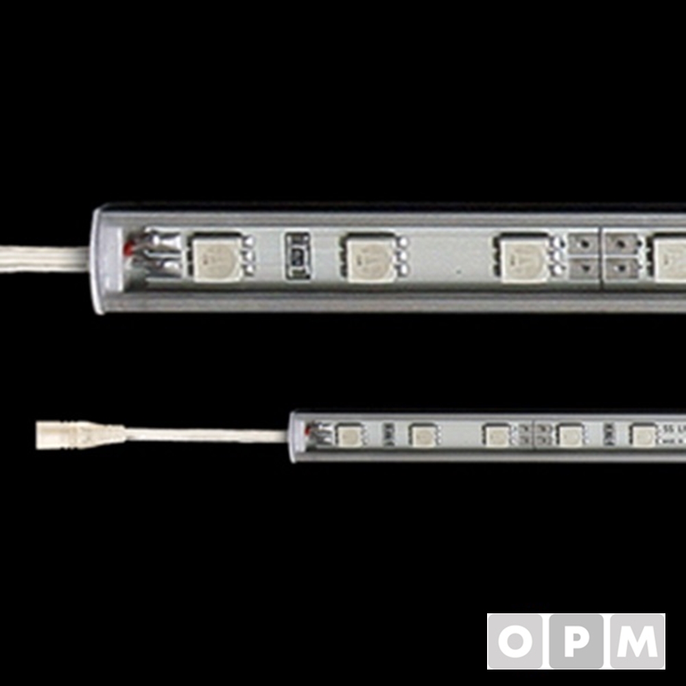 LED PCB바(100CM 방열판O) 방수형 청색-리드선1M(보호카바포함)(엔씨LED)