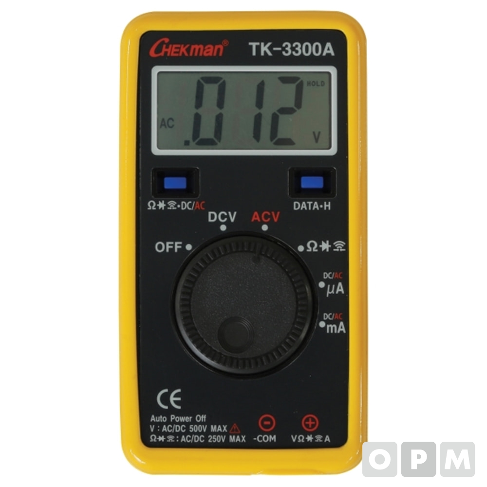 디지털멀티테스트기(초경량형) TK-3300A