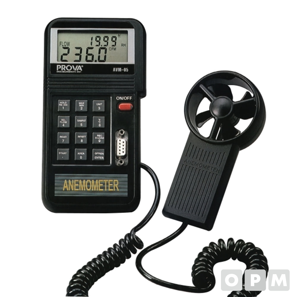 디지털풍속계(풍량겸용) TES-AVM05