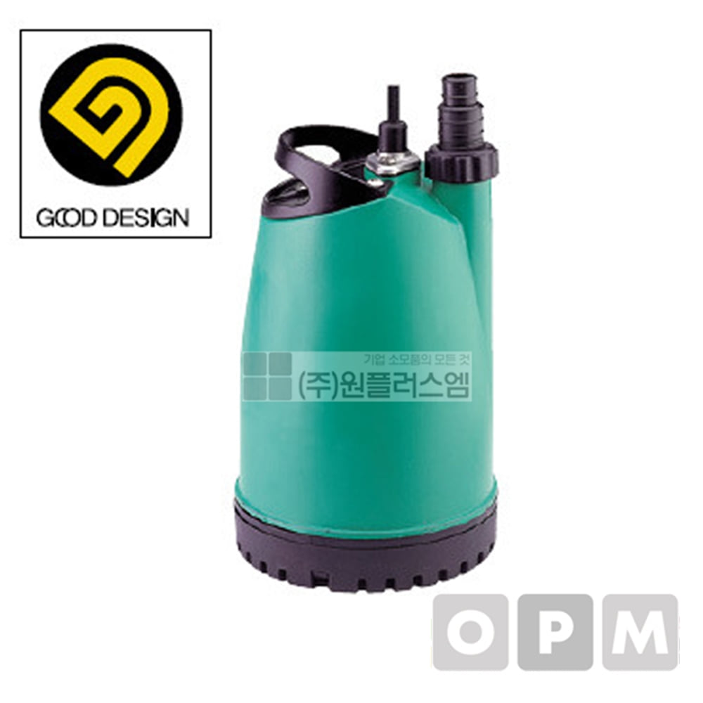 [착불] 윌로펌프 PD-G050MA 자동 50W 잔수배수처리용수중펌프
